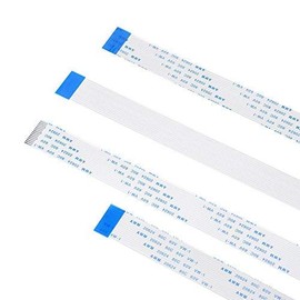 Fdit - Juego de 3 unidades de cable plano flexible de cinta FFC de 15 pines de 30 cm, 50 cm, 100 cm, para cámara de módulo