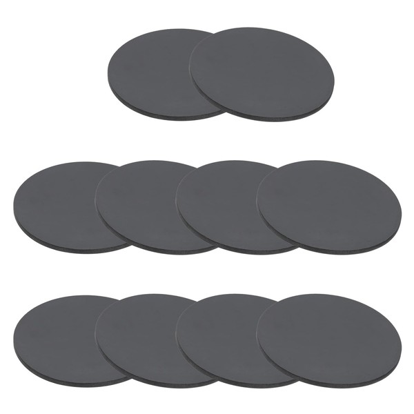 PATIKIL Rubber Solid Discs Washers, 10 Pcs 85mm OD x