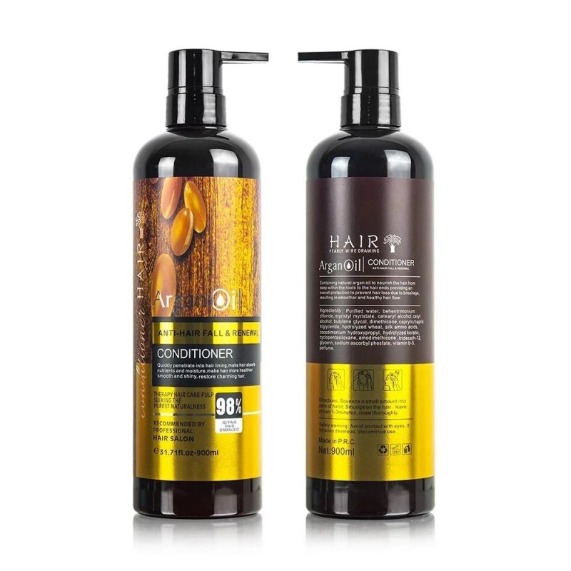 KERATIN ELY Argan Oil Hair Conditioner 900ml Anti‑Fall Repair &
