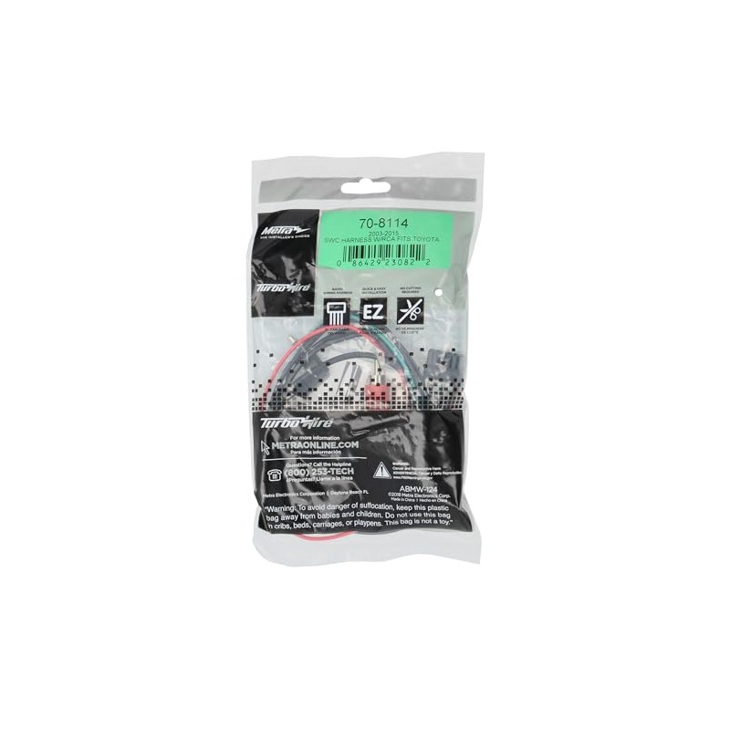 Metra 70-8114 Steering Wheel Control Add-On Harness with AUX in