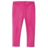 Made in USA Little Girls' Cotton Cropped Capri Legging for