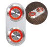 Keep It Clean Wiring Accessories Dual Daytona Silver Billet Power