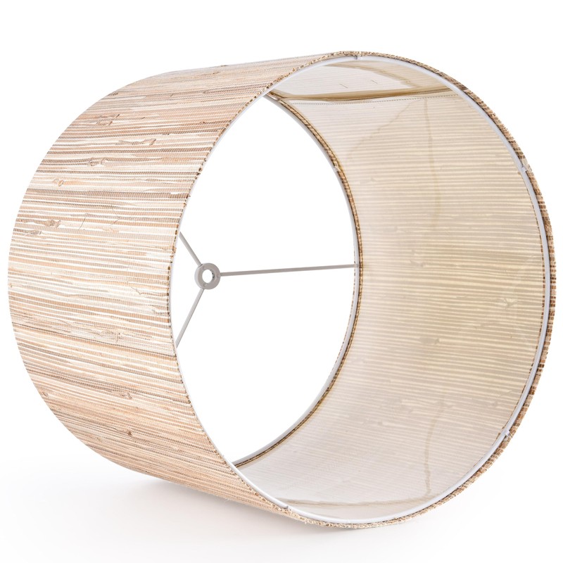GOSO 13" Straw Boho Lamp Shade for Table Lamps Floor