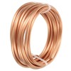 DMiotech 4mm x 5mm Long 5.0 M Refrigerator Copper Pipe