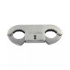 Mr. Defense Professional Metal Thumbcuffs with 2 Keys