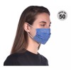 Concentraserv Paquete De 50 Piezas - Cubrebocas Triple Capa Triple