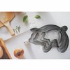 Heluok Pig Cookie Cutter, Large Mexican Gingerbread Piggy Marranitos Cookie