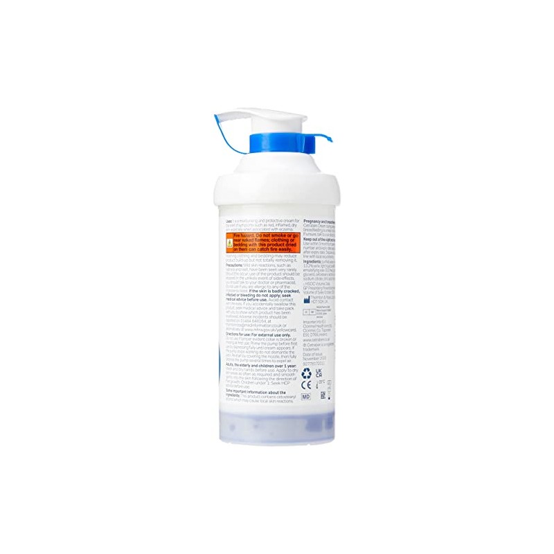 Cetraben Crema Emoliente Hidratante Piel Seca Alivio Eccema Cuerpo Entero