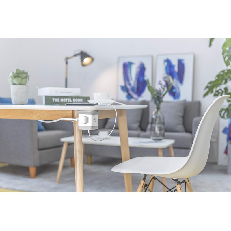 BESTEK Supresor de Picos con Wi-Fi y Alimentación USB, MRJ3013