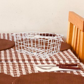 UPKOCH Pack of 2 Freezer Storage Basket Wire Storage Basket Pantry Storage Basket Storage Bin Storage Containers Storage Containers Storage Containers