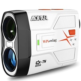 AOFAR GX-7N Golf Rangefinder with Continuous Scan, Slope and Angle Switch Button with Indicator, Flag-Lock with Pulse and Scan for Closer Target, 800 Yards, High-Precision, Waterproof for Tournament
