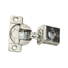 50 Pack Rok Hardware Grass TEC 864 108 Degree 1-1/4" Overlay 3 Level Soft Close Screw On Compact Cabinet Hinge 04547A-15 3-Way Adjustment 45mm Boring Pattern