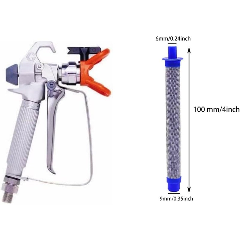 4 pcs 288749 Airless Spray Gun Filter and 2 pcs