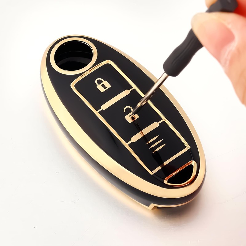 OFF WE GO TPU Car Key Shell Key Cover, Compatible