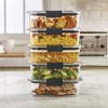 Rubbermaid Brilliance Food Storage Containers BPA Free Airtight Lids Ideal