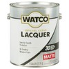 Watco 333690 Lacquer Clear Wood Finish, Gallon, Matte Clear