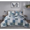 Quilt Set Twin Size Plaid Bedspread Coverlet Twin Quilt Set