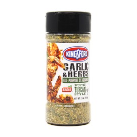Kingsford Garlic & Herbs All-Purpose Seasoning, 2.5 oz – Versatile Blend for Everyday Cooking