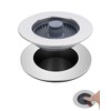 Hibbent Kitchen Sink Plug,Upgraded 3 in 1 Kitchen Sink Strainer