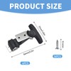 Pack of 4 Tension Lock Stainless Steel Hood Holder Rubber