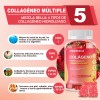 Gomitas Colágeno Hidrolizado Puro Hydrolyzed Collagen Gummies Types I, II,