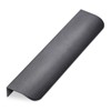 Furniture Handle Blank Round 50 mm Stainless Steel Look Titanium
