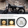12V Universal Motorcycle Waterproof Dustproof Retro Headlamp High/Low Beam Front