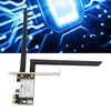 Wireless Internet Card 2.4Ghz 5Ghz 300Mbps High Transmission Rate Black