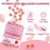 Sugar Free Collagen Gummies for Women, Collagen Protein Type I,II,III,V,X