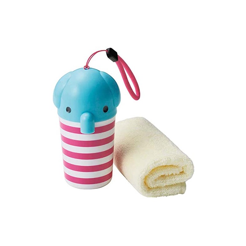 Torune P-3600 Hot Towel Set, Elephant with Strap