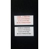 (3) HIGH QUALITY DUNCAN PARKING METER "HOURS OF OPERATION CARDS"