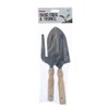 Ardisle Fork and Trowel Set Wooden Handled Stainless Steel Garden