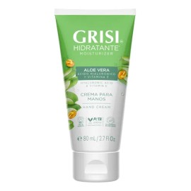 Grisi Crema De Manos Aloe Vera Y Ácido Hialurónico 80 Ml