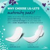 Lil-Lets Almohadillas de maternidad | 30 almohadillas gruesas extra largas