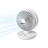 SYBOYEGE Fan for Bedroom,Desk Fan with USB Charging & 5600mAh