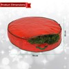 Christmas Wreath Garland Storage Bag - Stores Up To 80cm