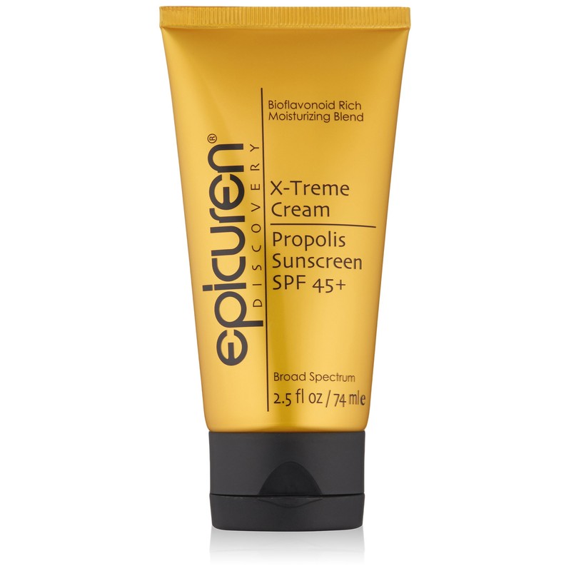 epicuren DISCOVERY X-treme Cream Propolis Sunscreen SPF 45+, Yellow, 2.5