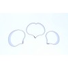 Valley Cutter Company Pansy Cookie Cutter Set - 3 Stainless