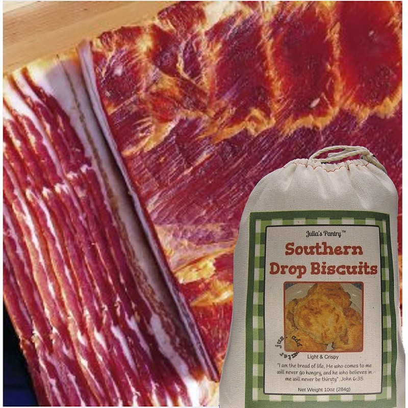 Julia's Southern Foods Old-Fashioned Country Cured and Smoked Applewood Slab