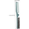 Lexziuo 2 PCS Double Teeth Folding Comb Folding Pocket Comb