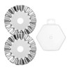 sourcing map 2pcs Rotary Cutter Blades 45mm Medium Wave Blade