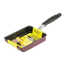 Pearl Metal HB-3426 Mega Stone Coating, Induction Compatible, Egg, 5.1 x 7.1 inches (13 x 18 cm)