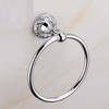 3-color stainless steel round towel rack for hotel bathroom Towel rack silver
