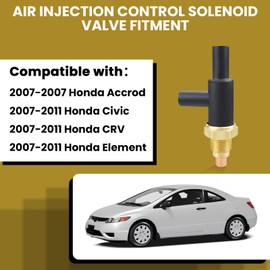 36281-RAA-A01 Fuel Injector Air Assist Control Solenoid Valve Compatible with Honda Accord Civic CRV Element 2007-2011, Replace for 36281-TRA-003
