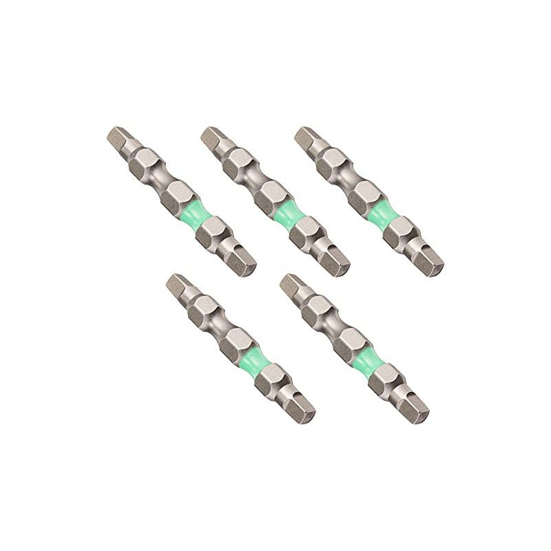 ANEX ACS5-3345 Color Bit, Square, Double-End, SQ#3 x 45 mm,