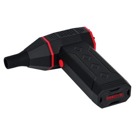 Pro Electric Air Duster | 130,000 RPM Brushless Motor Static-Safe Blower for Electronics, Automotive & Outdoor Use with 3 Nozzles