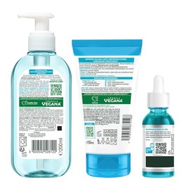 Kit Garnier Rutina Express Aclara Anti Acn 3 pasos, Agua Micelar con Acido Saliclico 400ml  Micro Exfoliante Sueva Anti Acn 150ml  Serum Booster Anti 