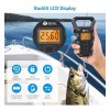 Brifit Báscula Viaje Digital Portátil Equipaje Pesca 50kg Display