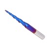 1 Pcs End Mill Tungsten Cemented Carbide 2T Blue Milling