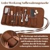 37 Pieces Leather Work Tools, Leather Hand Tools with Edge,